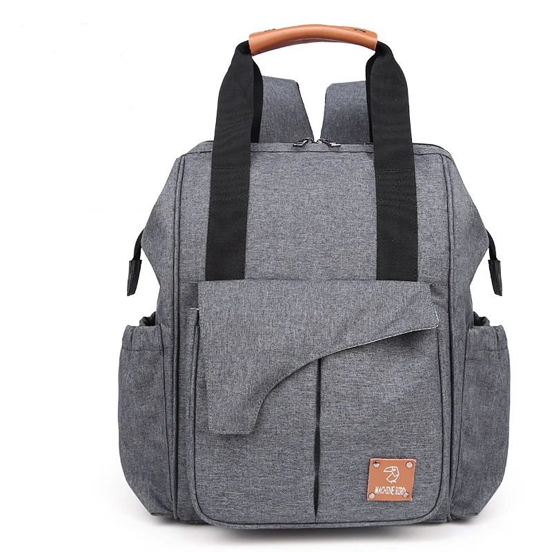 New style Baby bag Multi-function High-capacity Backpack Guard against theft Fashion Mummy Outside Travel bags | Багаж и сумки