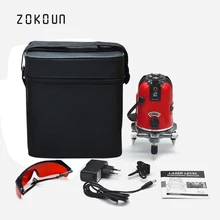 EU plug cloth bag ZOKOUN 360 degrees rotary tilt slash functional 5 lines 6 points outdoor