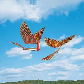 

1 Set Hot Sale Creative Rubber Band Power Baby Kids Adults Handmade DIY Bionic Air Plane Ornithopter Birds Models Toys Gifts
