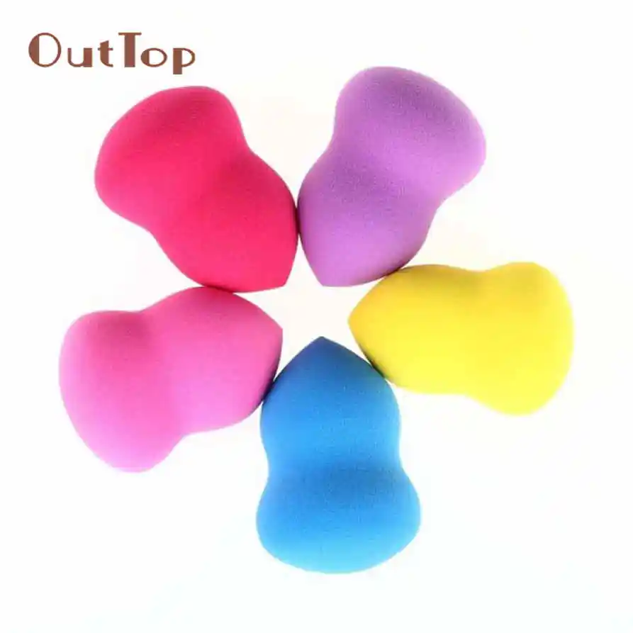 

5PCS Pro Beauty Water Droplets Sponge Makeup Foundation Puff Jun26 Drop Shipping MGHW