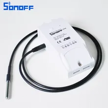 Sonoff th10, 10a/16a умные модули автоматизации Wifi беспроводной переключатель дистанционного управления для умного дома с температурой и влажностью