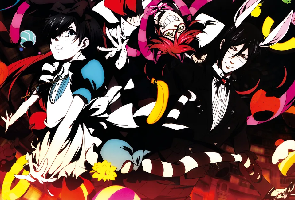 Anime Black Butler Kuroshitsuji Ciel Sebastian Michaelis Art Book