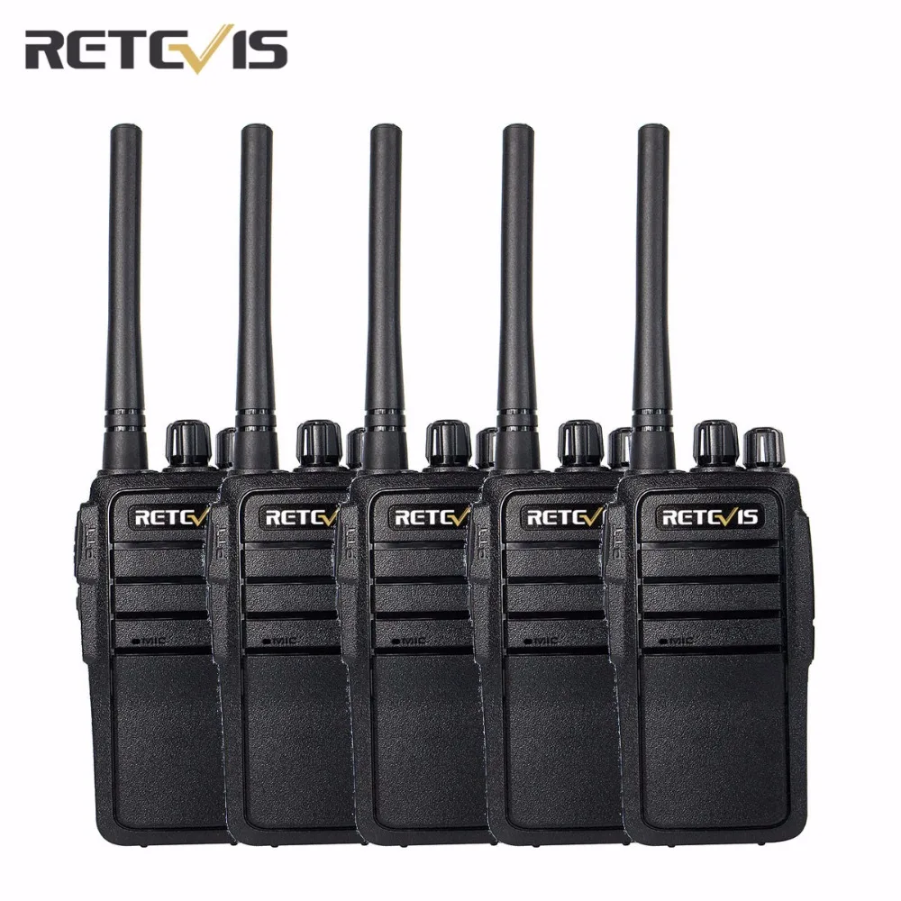 

Cheap 5pcs Retevis RT21 Walkie Talkie UHF 16CH CTCSS/DCS TOT VOX Scan Scrambler 2.5W Handy cb Radio Comunicador A9118B