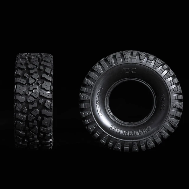 Best Price 2PCS 1.9 inch/2.2 inch Wheel Tire D115mm Off-road Rubber Tires Skin for SCX10 90046 TRX4 RC Cars Spare Parts Best Price 2PCS 1.9 inch/2.2 inch Wheel Tire D115mm Off-road Rubber Tires Skin for SCX10 90046 TRX4 RC Cars Spare Parts
