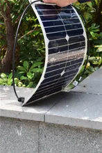 18W Flexible Photovoltaic Solar Panel high efficiency solar cell solar module for outdoor 12V 18650 aa