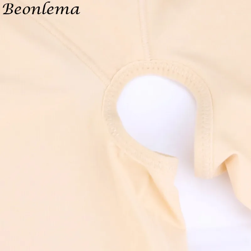 Beonlema Body Shaping Full Cover Bodysuit Seamless Slimming Shapewear Long Sleeve Stretchy Shaper Women Bellies Modeling S-2XL
