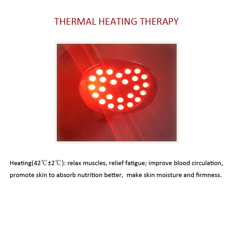 Aquecimento Profissional Vermelho Led Enrugamento Ponto Pigmento Remoção Borracha Pele Aperto Resurfacing Facial Beleza Máquina Ipl Luz 6 Beleza e saúde
