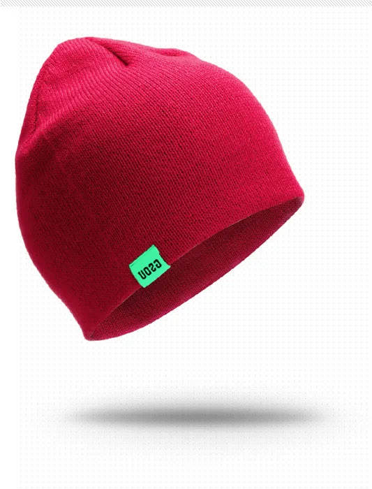 Esportivos ao ar Tampas de Esqui Chapéu de Malha de Malha de lã Chapéus de Inverno ao ar Cap para Homens e Mulheres Equipamentos Livre Quente Snowboard Inocentes 9 lã quente chapéus de inverno ao ar