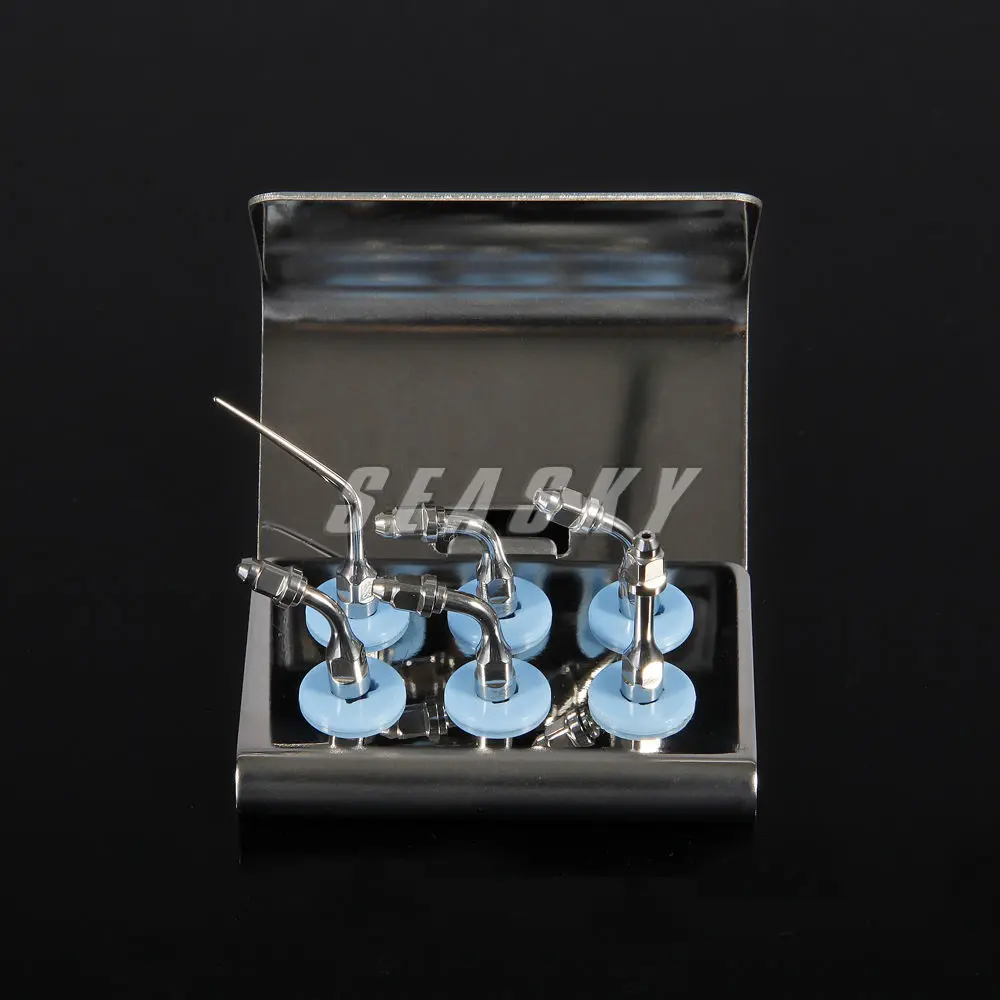

Dental Scaler Standard Kit Sliver for HU-FRIEDY IQ SERIES With Holder 6 tips