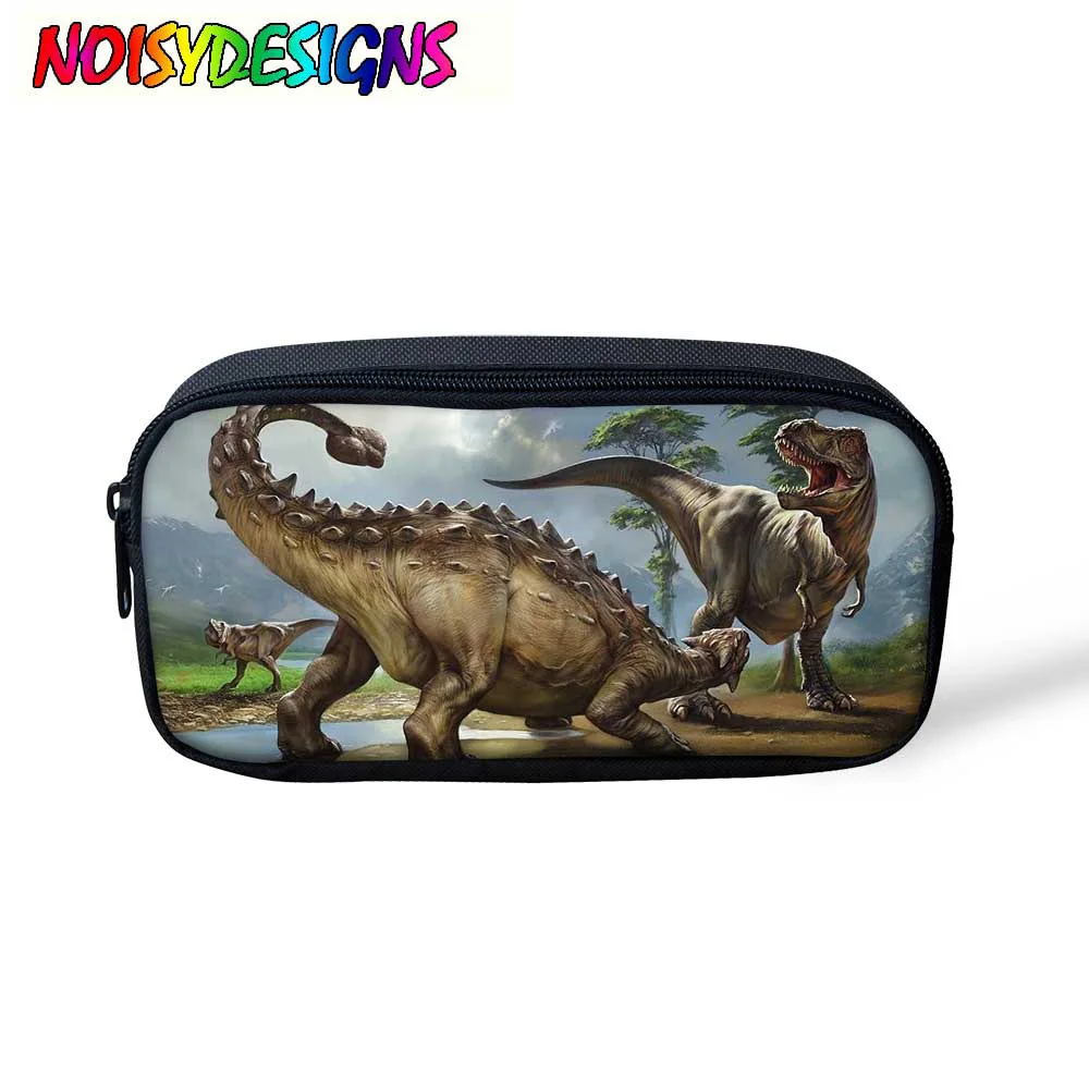 

Kids Pencil Holder Dinosaurs Pencil Case Children Pen Bag Tyrannosaurus Purse Wallet Gifts Travel Portable Supplies Mini mochila