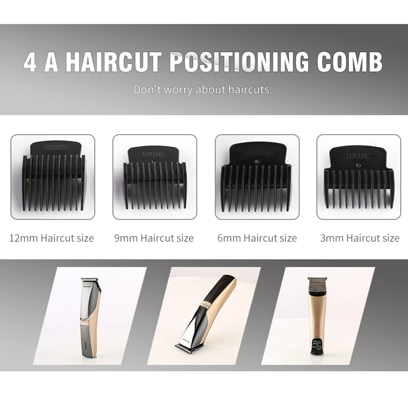 SHINON сменная машинка для стрижки волос Профессиональный Usb триммер для волос мужские Инструменты для укладки волос борода Парикмахерская