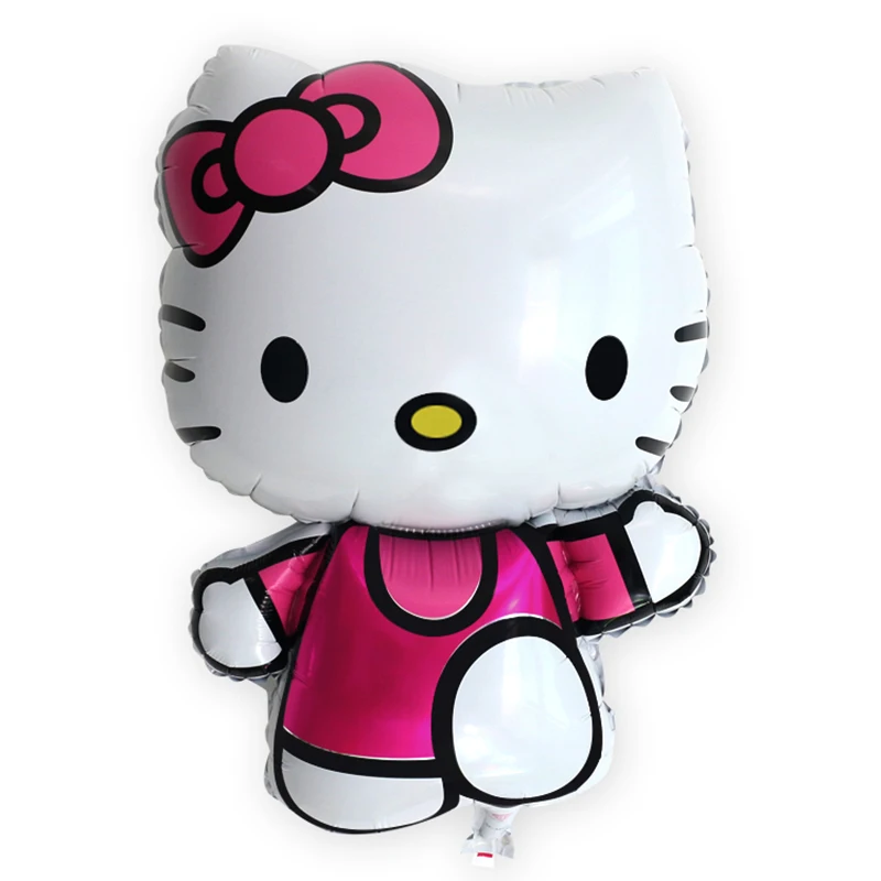 Lucky 20 шт./лот 68*47 см Рисунок «Hello Kitty» Шарики Фольга гелий шар партии/Свадебные украшения баллон KT шары Дети Игрушечные лошадки hk0001