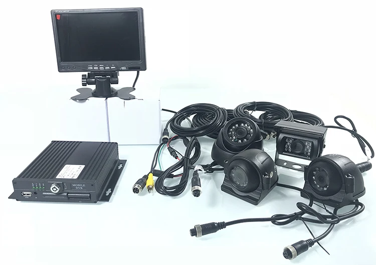Fábrica de Atacado Local de Monitoramento de Vídeo Câmera do Carro Ahd720p à Prova Monitoramento Caminhão Suite d' Água Pode Ter Embutido Captador Ahd 4ch 20 Monitoramento de vídeo Monitoramento Caminhão Suite AHD720P
