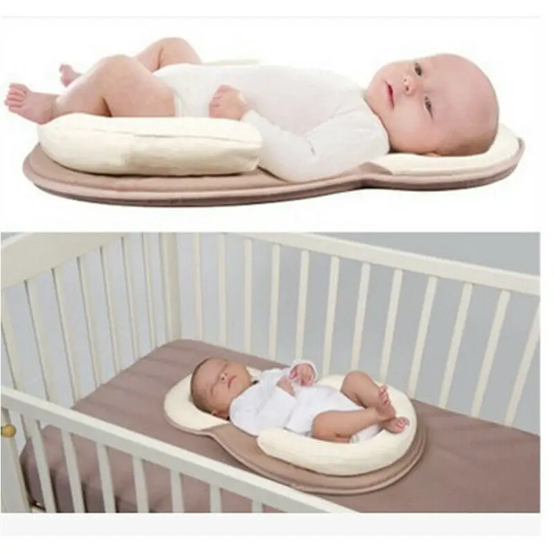 2019 новая детская подушка для новорожденного хлопка Предотвращение плоской головкой сна Гнездо матрас мягкий памяти подушки определенной