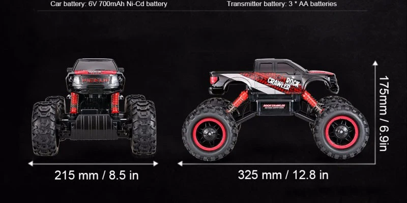 Модель внедорожника с дистанционным управлением P1404 2,4 г 1:14 масштаб 4WD антиколлизия Средний Бигфут мощное радиоуправляемое Багги одеяло, подушка флисовые vs 2098B