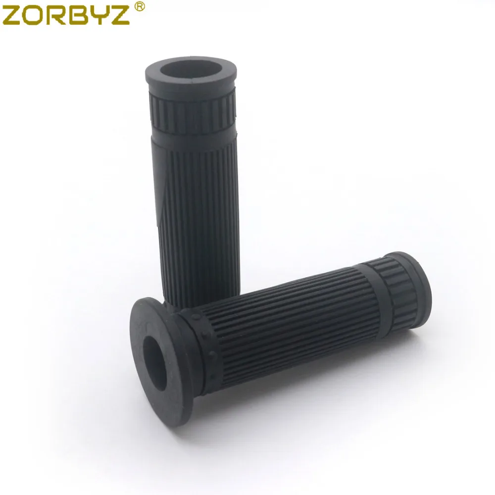 ZORBYZ мотоцикл 7/8 дюйма 22 мм Ретро винтажный резиновый руль рукоятка для Honda Suzuki