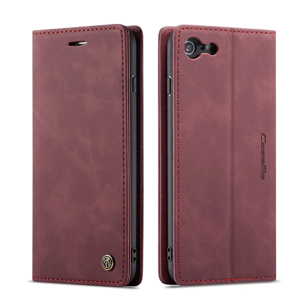 

New 2019 Leather Phone Case Flip Cover Wallet Card Holder With Kickstand For Apple iPhon6 Plus 5.5