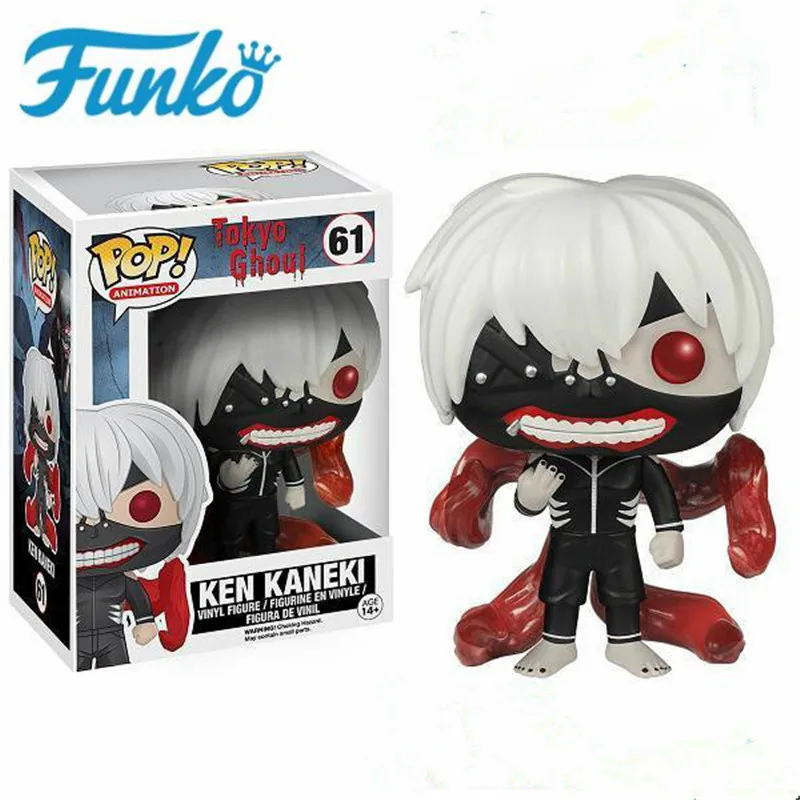 

FUNKO POP Anime around - Jingdong ghouls - Jin Muyan Action Figure Toys Model for Friend Birthday Gift Collection For Movie Fans