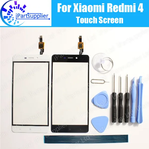 Для Xiaomi Redmi 4 Сенсорная панель экрана 100% гарантия новая стеклянная Сенсорный