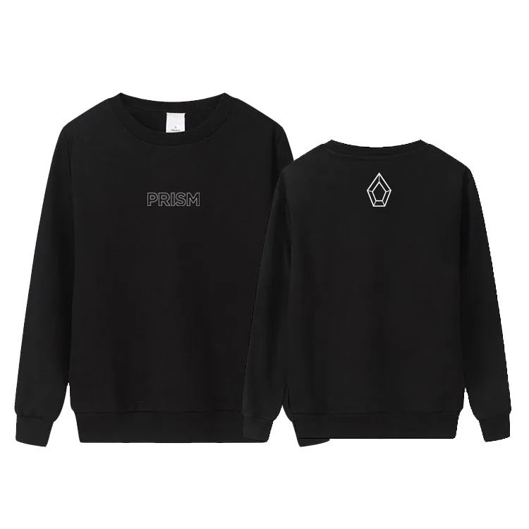 

Kpop PENTAGON world tour concert prism same printing o neck thin sweatshirt unisex pullover loose k-pop hoodies