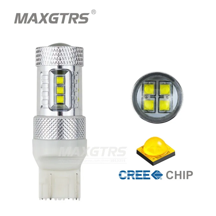 Prix pour 2x Haute Puissance 80 W CREE Puce T20 7443 W21/5 W Auto LED Ampoules De Voiture Feux de Recul Signal sauvegarde DRL Lumières Blanc/Rouge/Ambre Prix pour 2x Haute Puissance 80 W CREE Puce T20 7443 W21/5 W Auto LED Ampoules De Voiture Feux de Recul Signal sauvegarde DRL Lumières Blanc/Rouge/Ambre