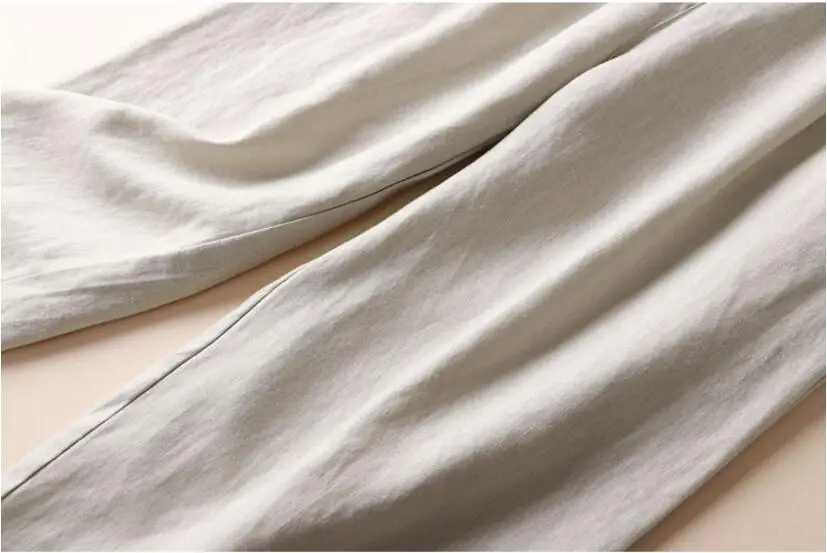 Cotton Linen Pants for Women