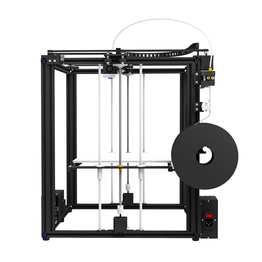 Tronxy X5SA 3d принтер DIY Kit 330*330*400 мм с тепловым покрытием Поддержка автоматического выравнивания восстановления печати нити запуска обнаружения