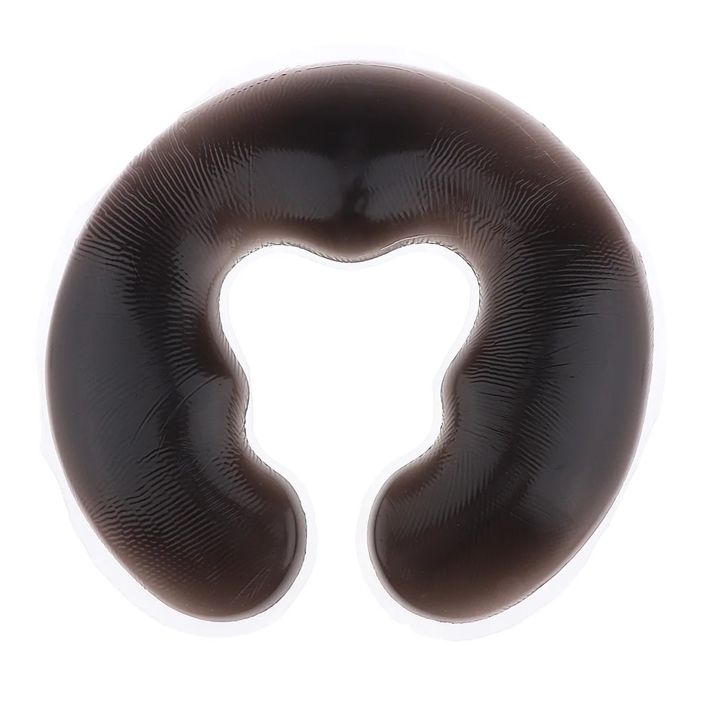 U Type Comfortable Silicone Face Down Pillow Cushion for Massage Beauty Spa Salon Table Bed