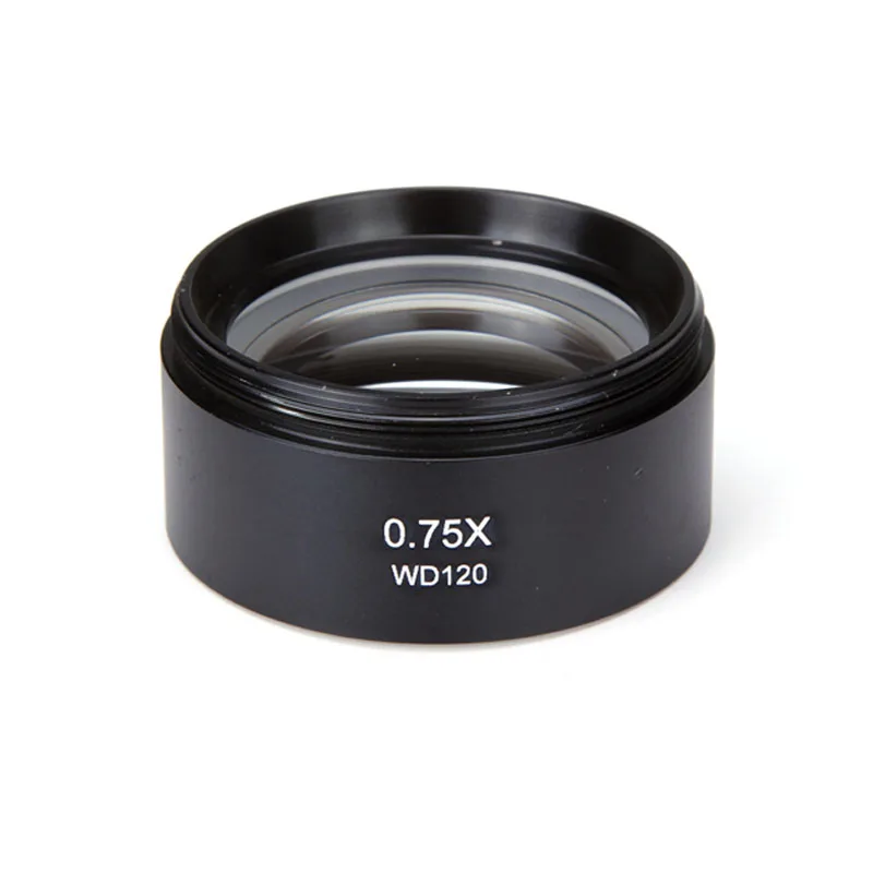 Высокое качество 0.3X 0.5X 0.7X 0.75X 1X 1.5X 2X линза для стереомикроскопа аксессуары для объектива Вспомогательный объектив 48 мм резьба