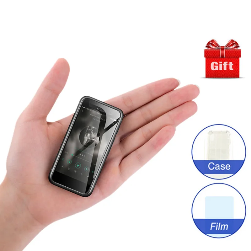 

2018 Smallest 4G Smartphone Melrose S9 Plus 2.45'' Ultra Slim Mini mobile phone MTK6737 1GB 8GB Android 7.0 1580mAh Cell phones