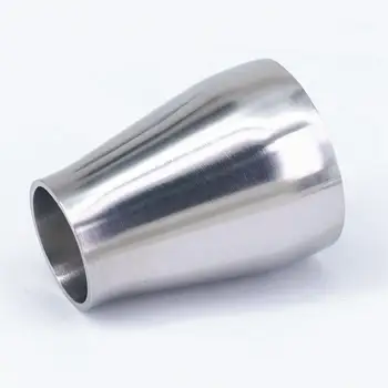 

38mm 1.5" Turn to 25mm O/D Butt Welding Reducer SUS 304 Stainless Steel Sanitary Pipe Fitting Homebrew Beer Wine