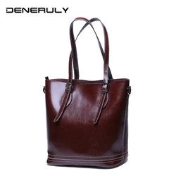 Genuine Leather Large Tote Bags Top-Handle Women Vintage High Capacity Shoulder Bag Handbags Luxury Brand Sac Femme 2019 Nouveau Genuine Leather Large Tote Bags Top-Handle Women Vintage High Capacity Shoulder Bag Handbags Luxury Brand Sac Femme 2019 Nouveau