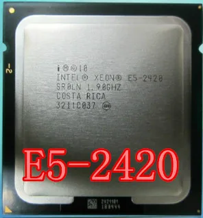 Intel ЦП Xeon E5 2420 E5-2420 e5-2420 SR0LN Процессор 1,90 ГГц 6-ядерный 15 м LGA 1356 E5-2420 процессор