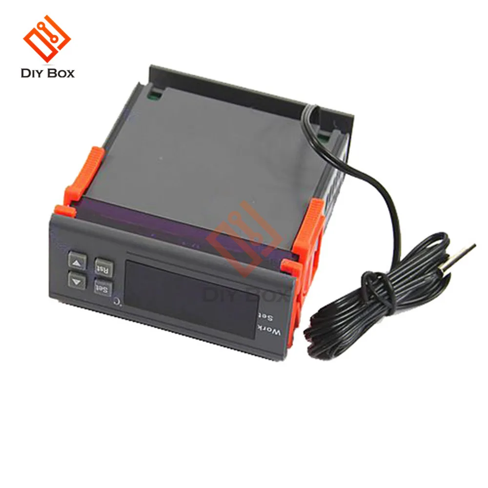 

WH7016C DC 12V LCD Digital Temperature Control Controller Thermostat Thermocouple Thermal Regulator Delay Protection Function