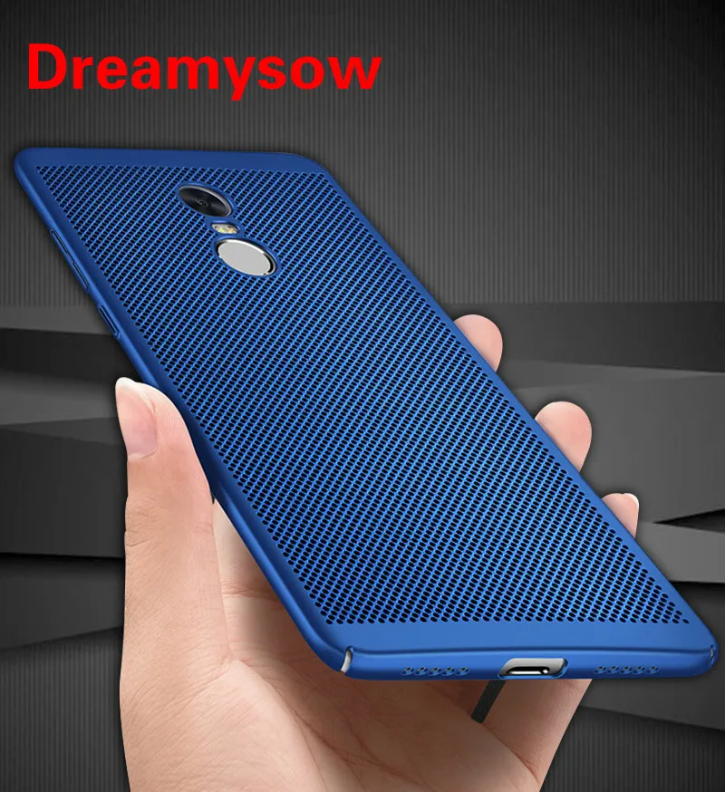 

Dreamysow Luxury Heat Dissipation Phone Bags Cases Cooling Back Cover For ASUS ZenFone 4 ZE554KL Selfie ZD553KL Hard PC Case
