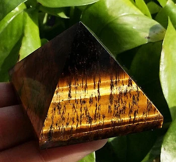 

Natural healing tiger eye SPAR pyramid