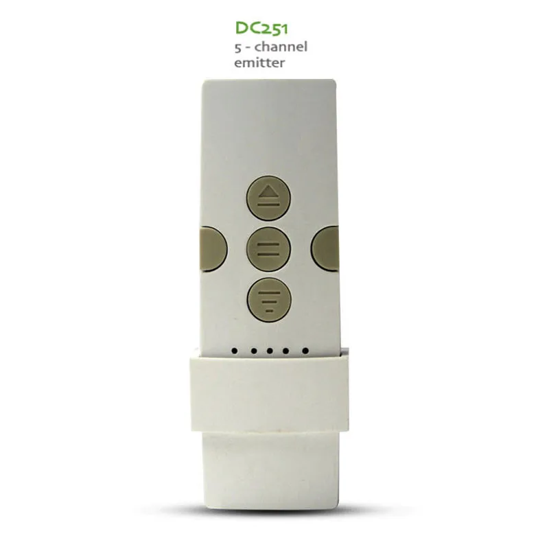 2016 Hot Sale Original Dooya Home Automation Electric Curtain Motor KT320E-45W+Dooya DC251 5 Channel Emitter 2