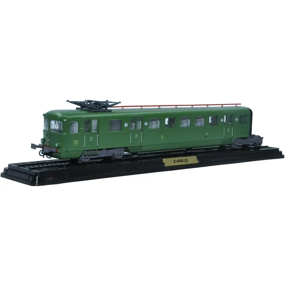 Atlas Train Suit Hot Edition 1: 87 Модель трамвая литья под давлением Z 4702 (2 шт.) пластмассовые