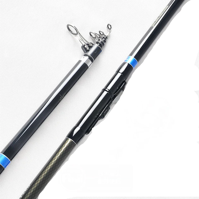 Cheap New arrival long shot cast pole 1 PCS/Lot 3.6/3.9/4.2 m distance throw rod telescopic fishing rods