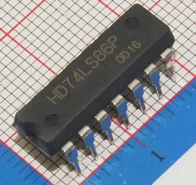 100PCS NEW SN74LS86AN 74LS86 HD74LS86P DIP-14 Four exclusive OR gate logic chip | Электроника