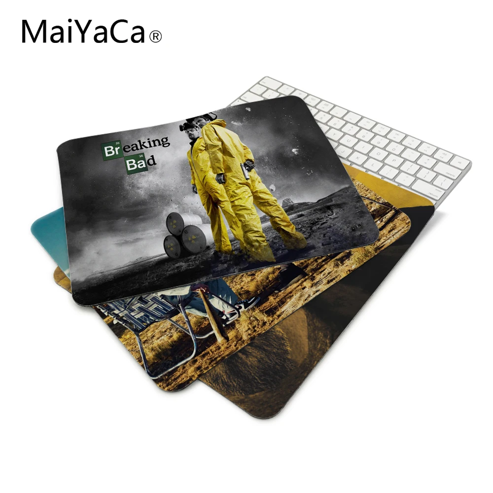 

MaiYaCa Breaking Bad Mouse Pads Computer Gaming Mouse Mat 18*22cm 20*25cm 25*29cm optical mousepad notebook mice pad