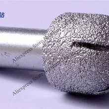 1/" 12,5 мм хвостовик вакуумной пайки закругленные алмазные фрезы для стекла, металла, леса, камня, мрамора, драгоценных камней, раковин, плитки и т. Д