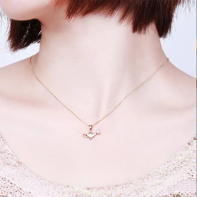 GAGAFEEL New 100% Pure 925 sterling silver magic lamp shape pendant luxury Lamp of Aladdin pendants Fine jewelry DN019 NO Chain GAGAFEEL New 100% Pure 925 sterling silver magic lamp shape pendant luxury Lamp of Aladdin pendants Fine jewelry DN019 NO Chain