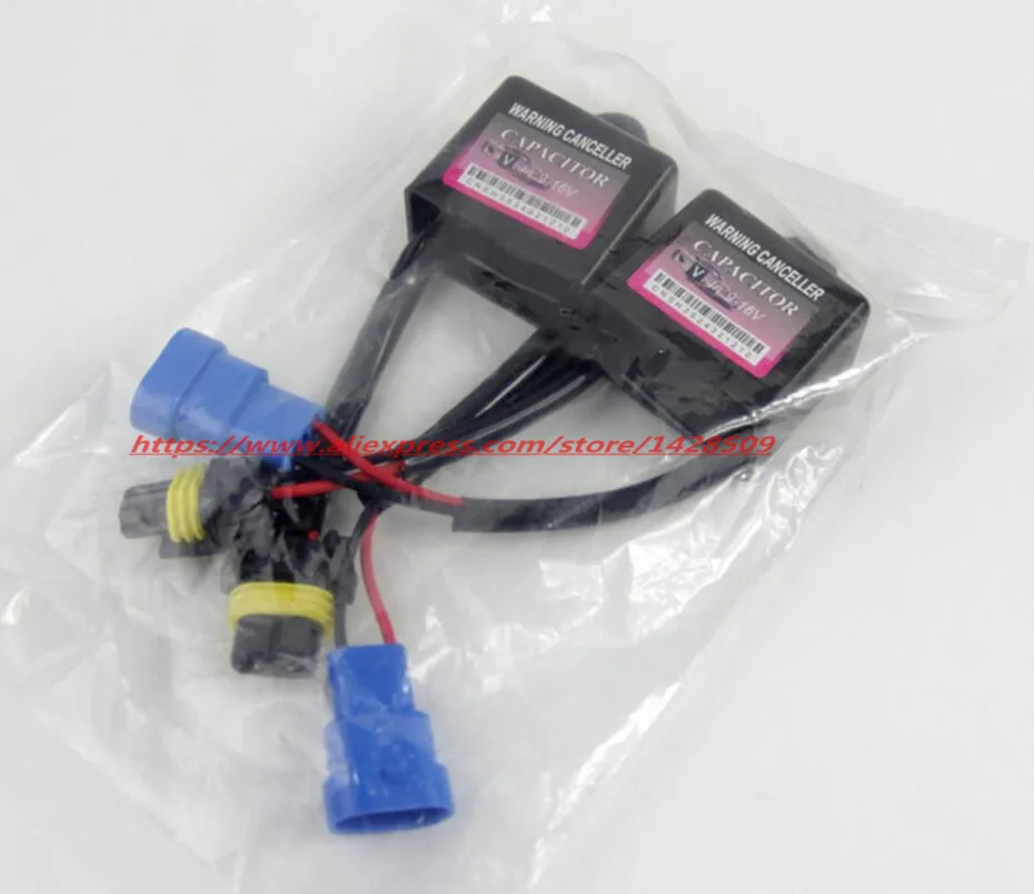 

1 pair high quality universal automobile HID lamp HID light Kit Computer Warning Canceller & Anti Flicker