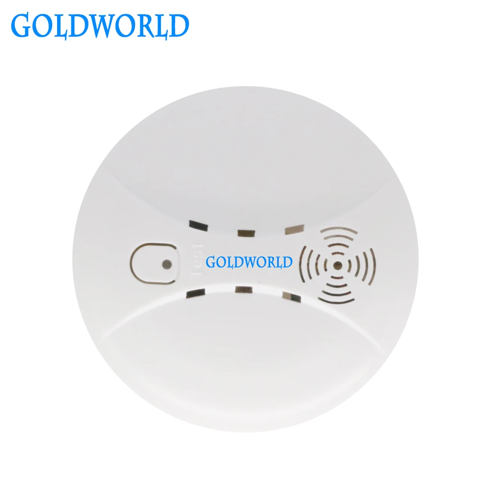 

Wireless Fire Protection Smoke Detector Portable Alarm Sensors For Home Security Alarm System