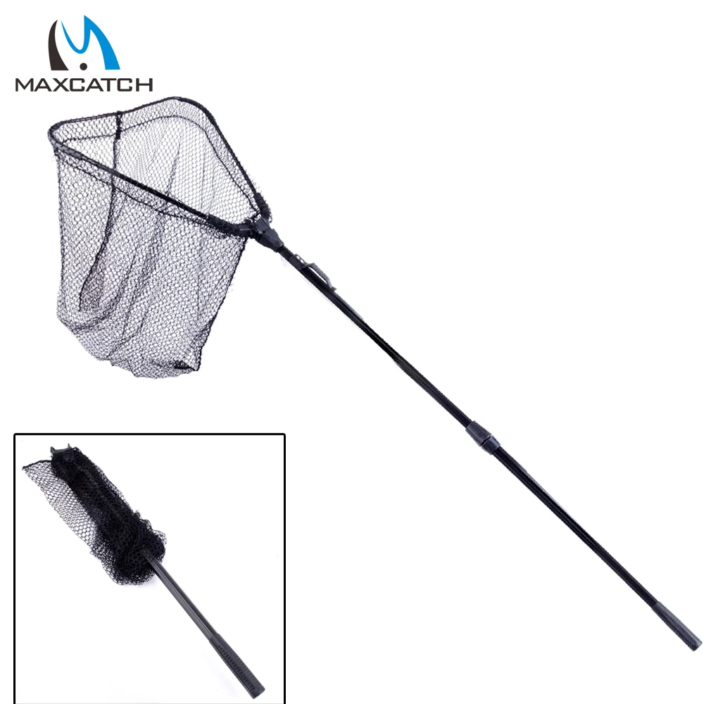 

Maxcatch New Folding Carp Fishing Net Landing Net with Telescoping Handle