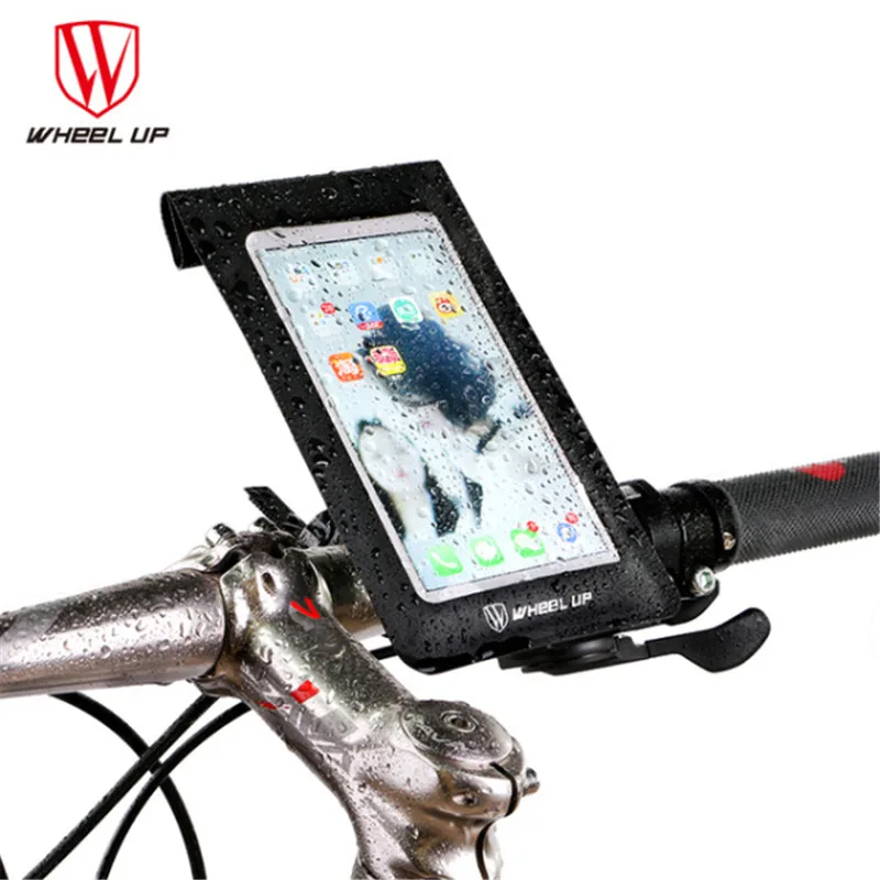 

WHEEL UP New Bike Waterproof Touchscreen Phone Bag Universal 360 Rotataing Quick Release Sensitive Touchable Case Box Extender