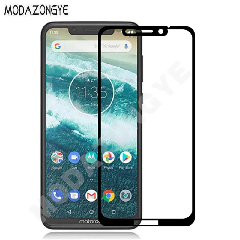 Закаленное стекло для Motorola One Power защита экрана P30 Note P30Note XT1942 зеркальное с полным