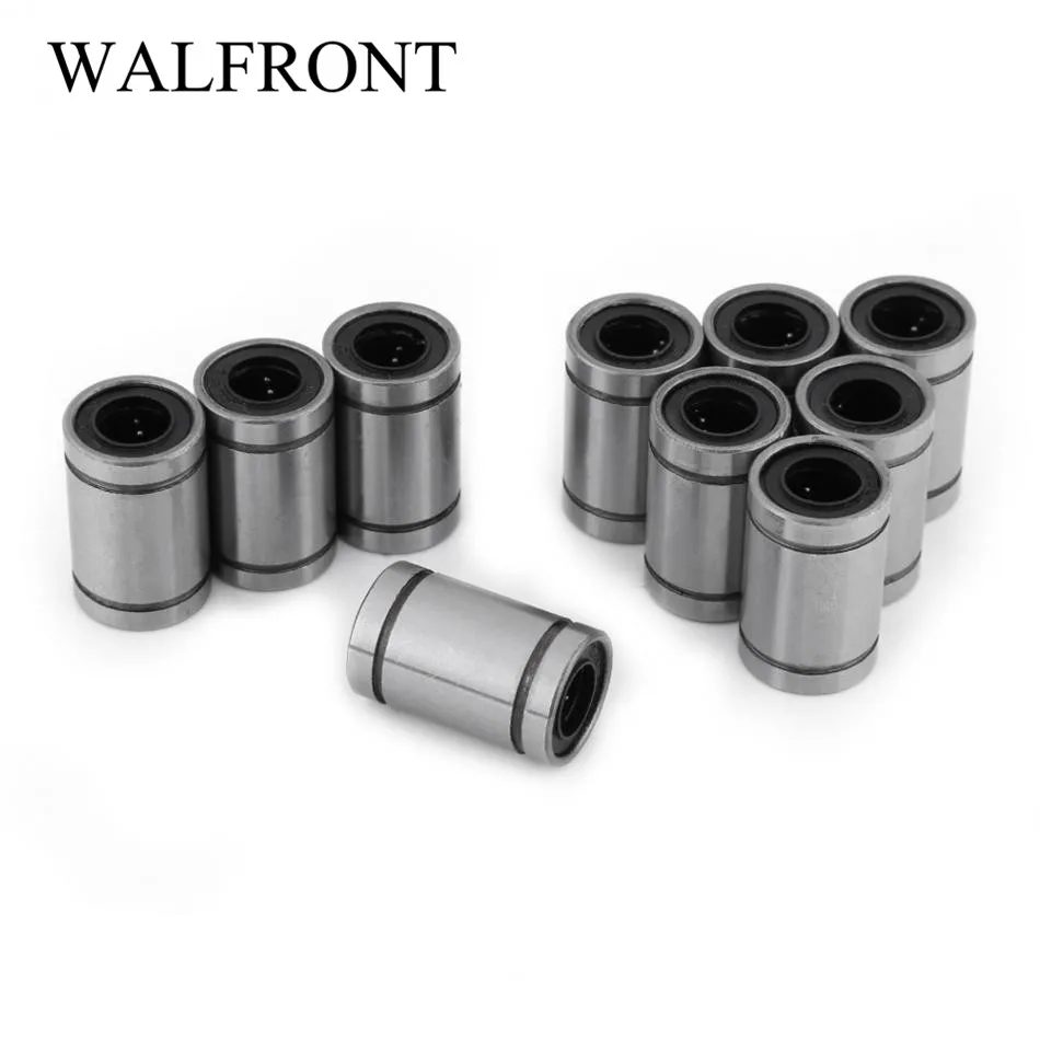 10pcsBearingsLM8UU8mmBallBearingLinearShaftLinearMotion