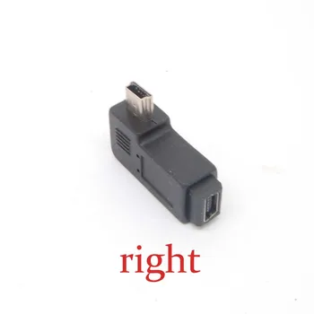 

10pcs premium Mini USB Male right- to Mini USB Female Cover adapter converters